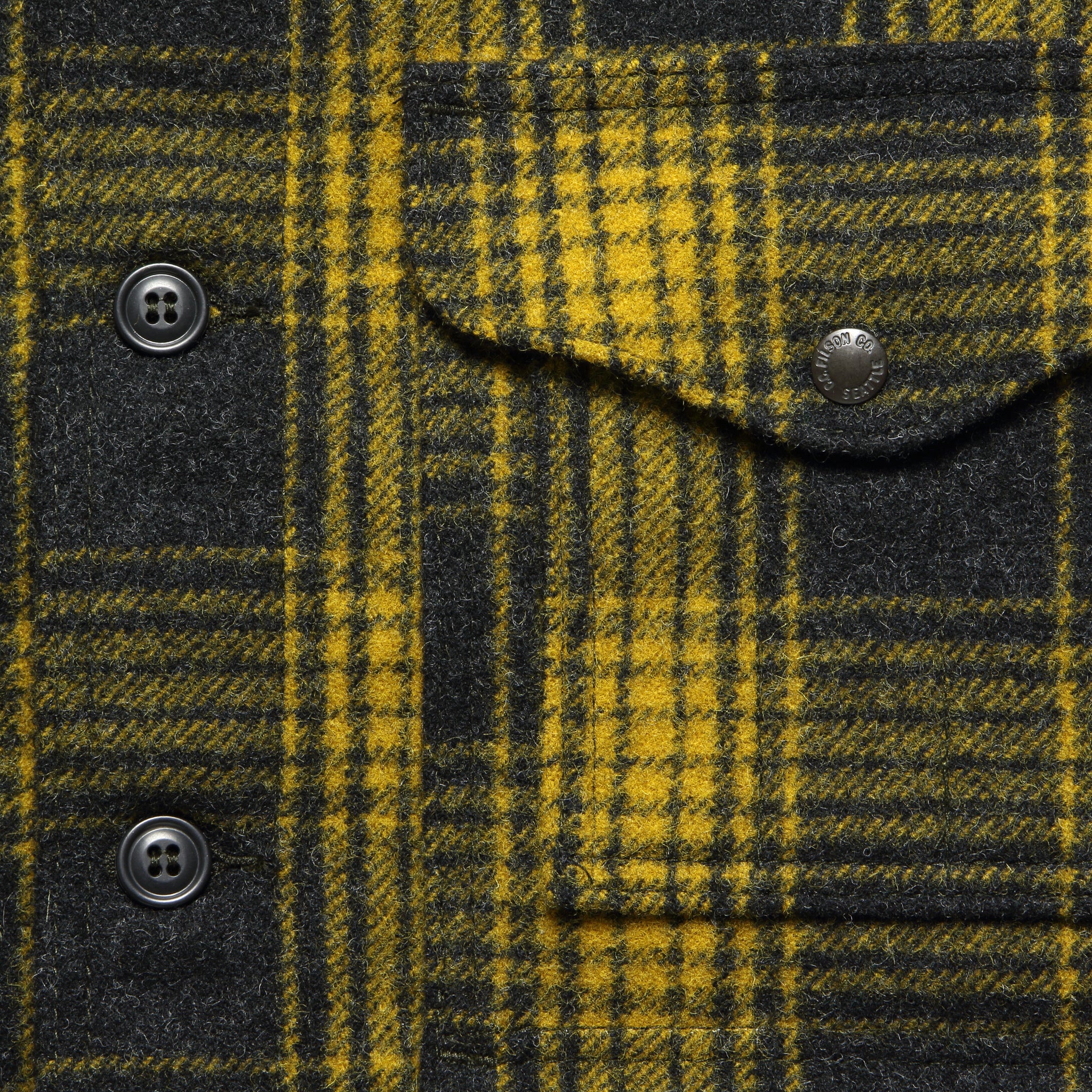 Filson Mackinaw Cruiser Gold/Ombre pattern