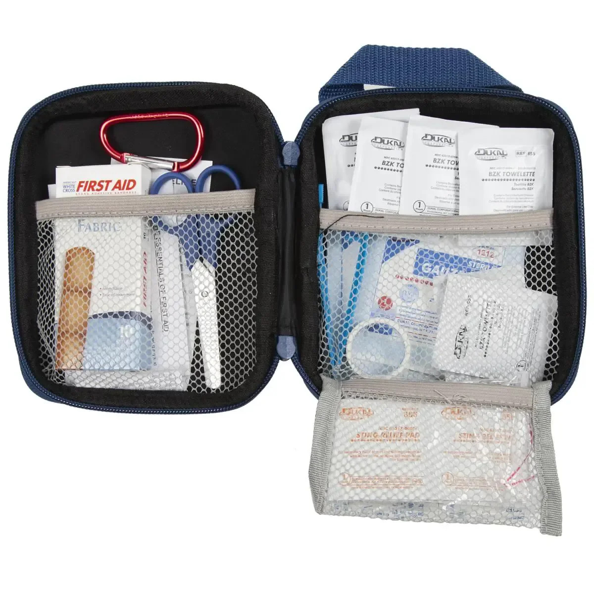 Lifeline Medium First Aid Kit - 53 Pcs opened
