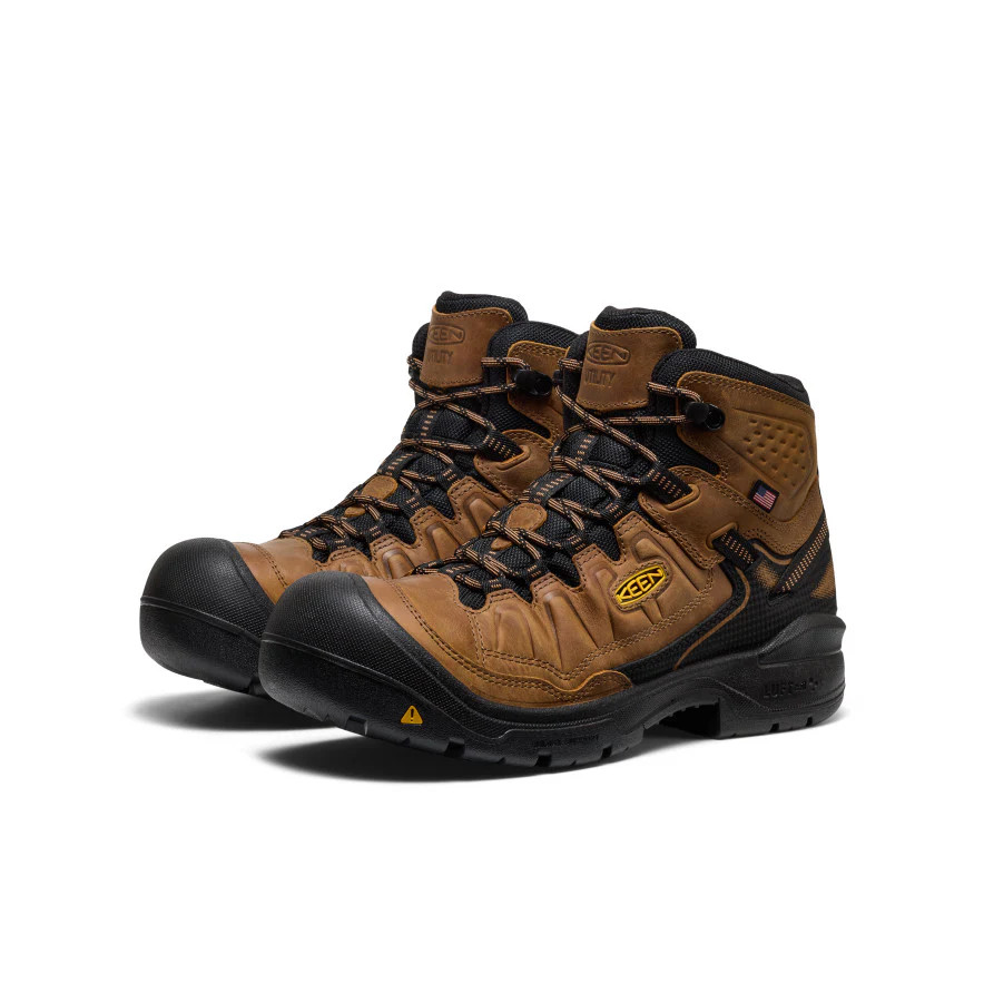 Men's Targhee IV Waterproof Work Boot (Soft Toe) pair