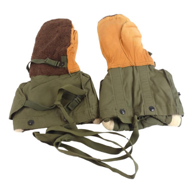 US Army Korean War Era M-1949 Arctic Mittens