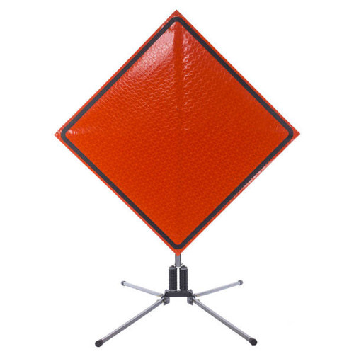 JBC Dual Spring 5' Mast Sign Stand w/ Fold Out Legs **Sign Stand Only**