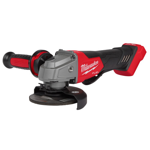 Milwaukee M18 FUEL 4-1/2" / 5" Braking Grinder Paddle Switch, No-Lock