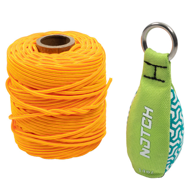 Notch 200' 3mm Neon Plus & 14oz Throw weight Combo Set