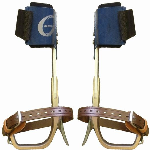 Climb Right Aluminum Spurs with Ultra light Pads