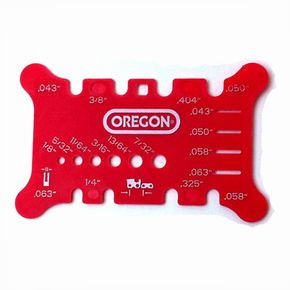 Oregon Bar and Chain Measuring Tool