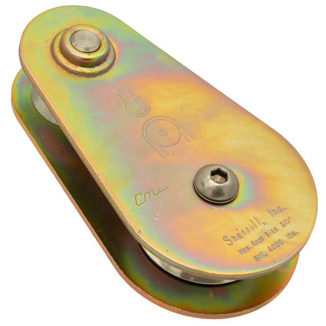 CMI 3/4" 2-Ton Zinc Plated Steel Block