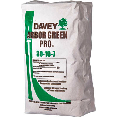 Davey Tree Arbor Green Pro 30-10-7 Fertilizer 30 pounds