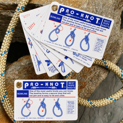 Pro-Knot Outdoor Knot Cards 20 Knots