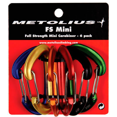 Metolius FS Mini Carabiner Set 6 pack