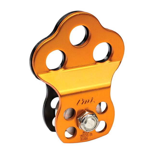 CMI Tri-Tie Pulley. Works with up to 13mm Rope