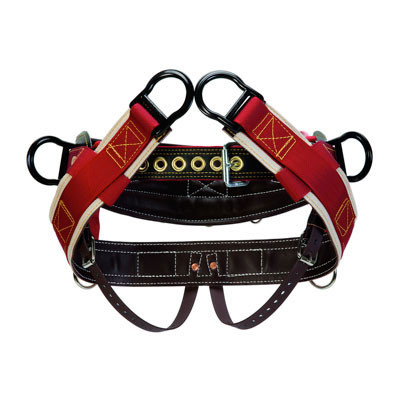 Weaver 4 D Extra Wide Back Saddle Coated Leg Straps