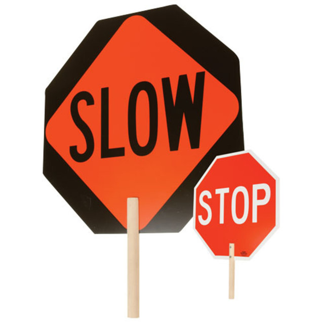 HHSS TrafFix 18" STOP/SLOW Paddles