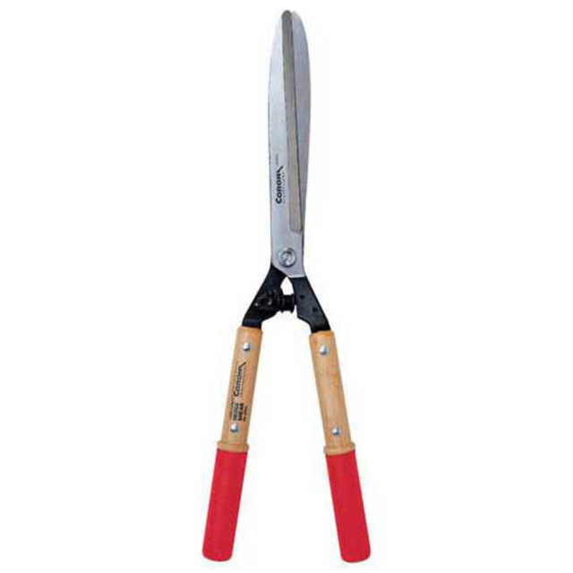 Corona 10" Hedge Shears w/ Wooden Handles