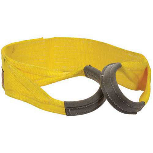 4" x 6' Wide 2-ply Nylon Web Slings w/ Eyes at Each End