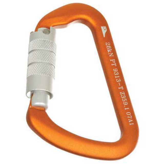 AMP Aluminum Climber  Double Auto Locking Carabiner