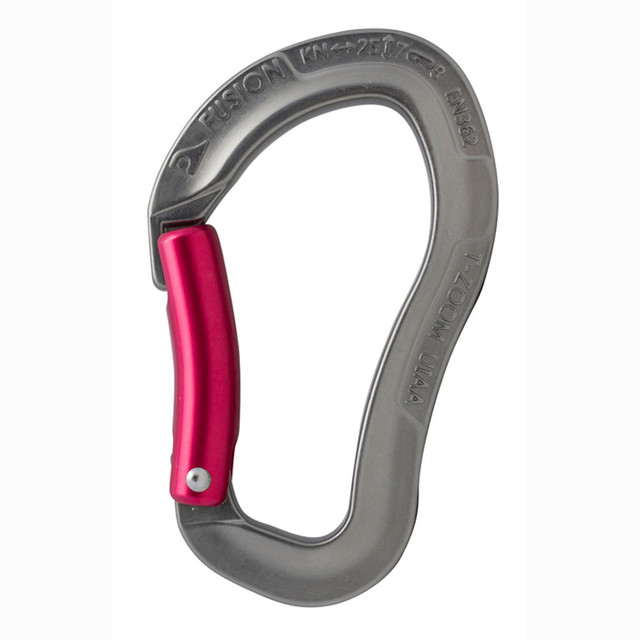 AMP Small Bent Aluminum Gate Utility Carabiner  **Utility Use Only**