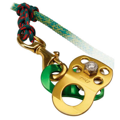 Rope Logic Micro Pulley Combo. Works with up to 1/2in. Rope