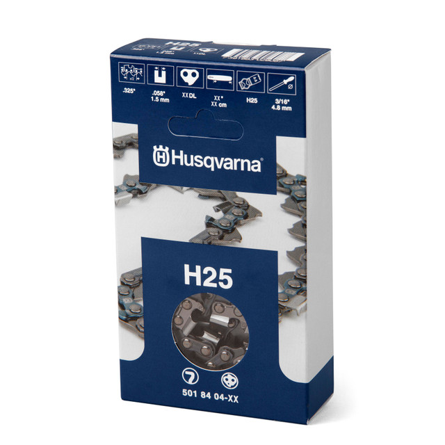 Husqvarna H25 Semi-Chisel Chainsaw Chain