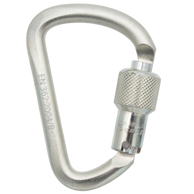 Notch Modified D Steel Carabiner