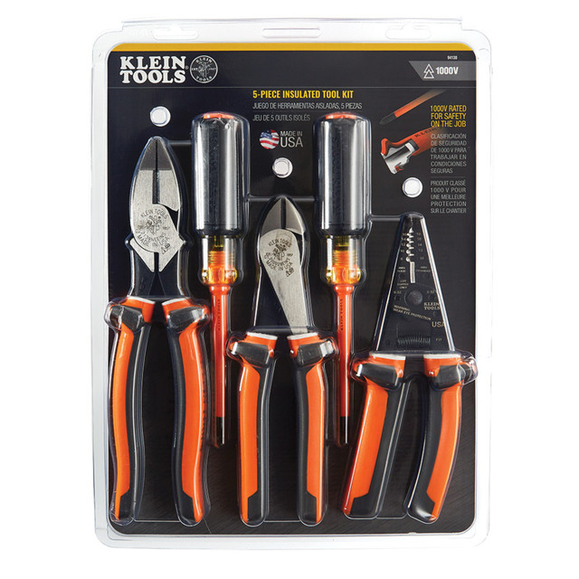 Klein 1000V Insulated Tool Kit, 5-Piece