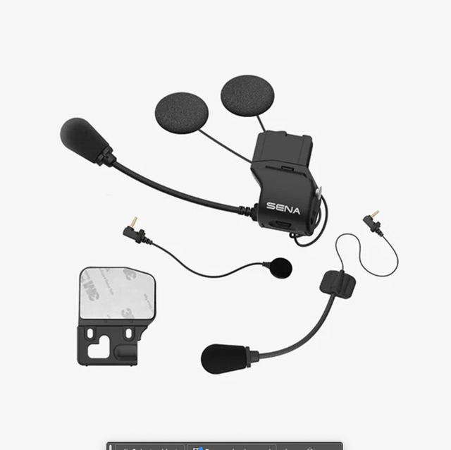 Sena Universal Helmet Clamp kit with HD Speakers(20S EVO, 30K, 50S)