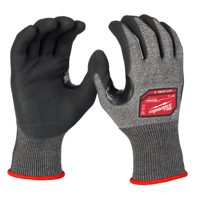 Milwaukee Cut Level 5 High Dexterity Nitrile Dipped Gloves