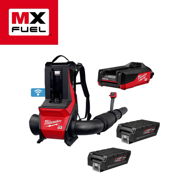Milwaukee MX Fuel Backpack Blower 2 Battery Kit