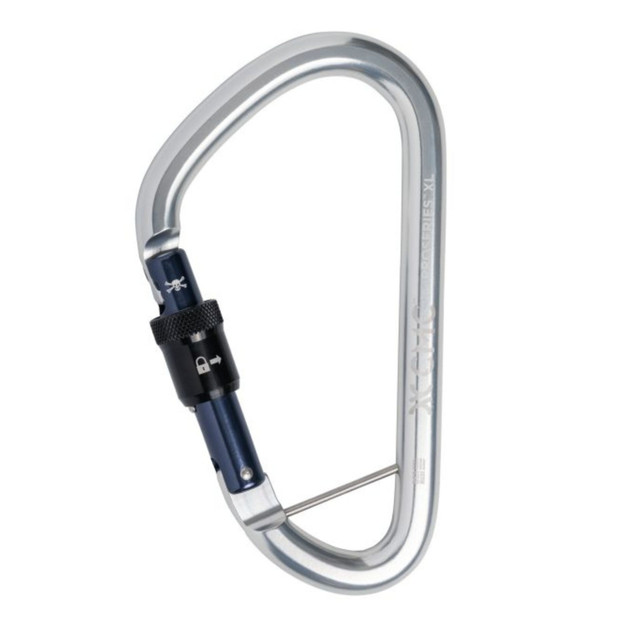 CMC ProSeries XL Aluminum Screwlock Carabiner - Brite