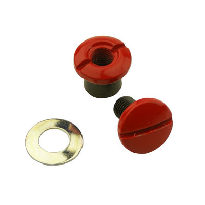 screw set of Gomtaro/Zubat (red, metal) - SPECIAL ORDER