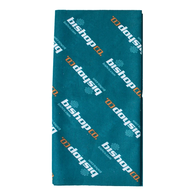 Bishop Company Logo Head Polyester Head Buff