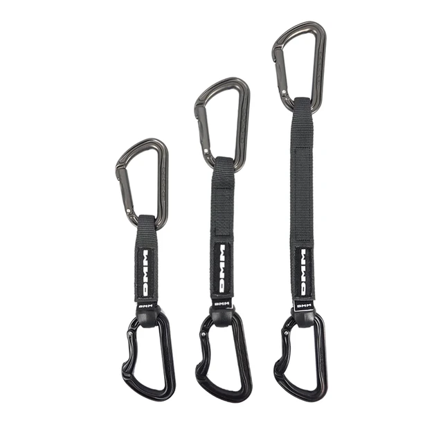 Helix DMM Shadow Bent Quickdraw Carabiner