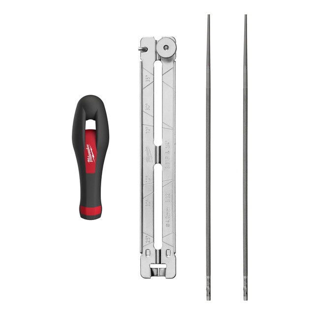 Milwaukee 4pc 5/32" Saw Chain Sharpening Set