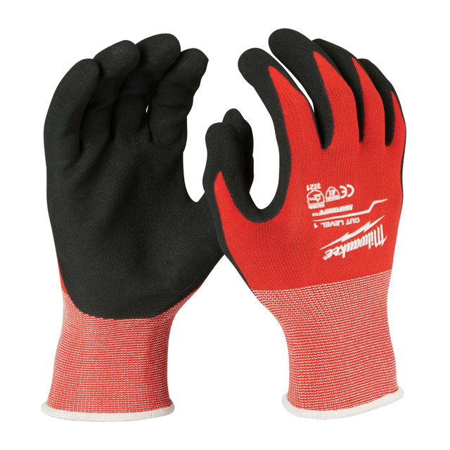 Milwaukee Cut Level 1 Nitrile Dipped Gloves