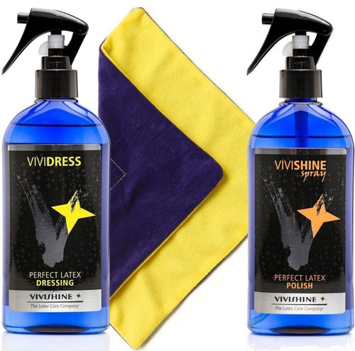 Vivishine Spray 250ml and Vividress Spray 250ml Viviwipe