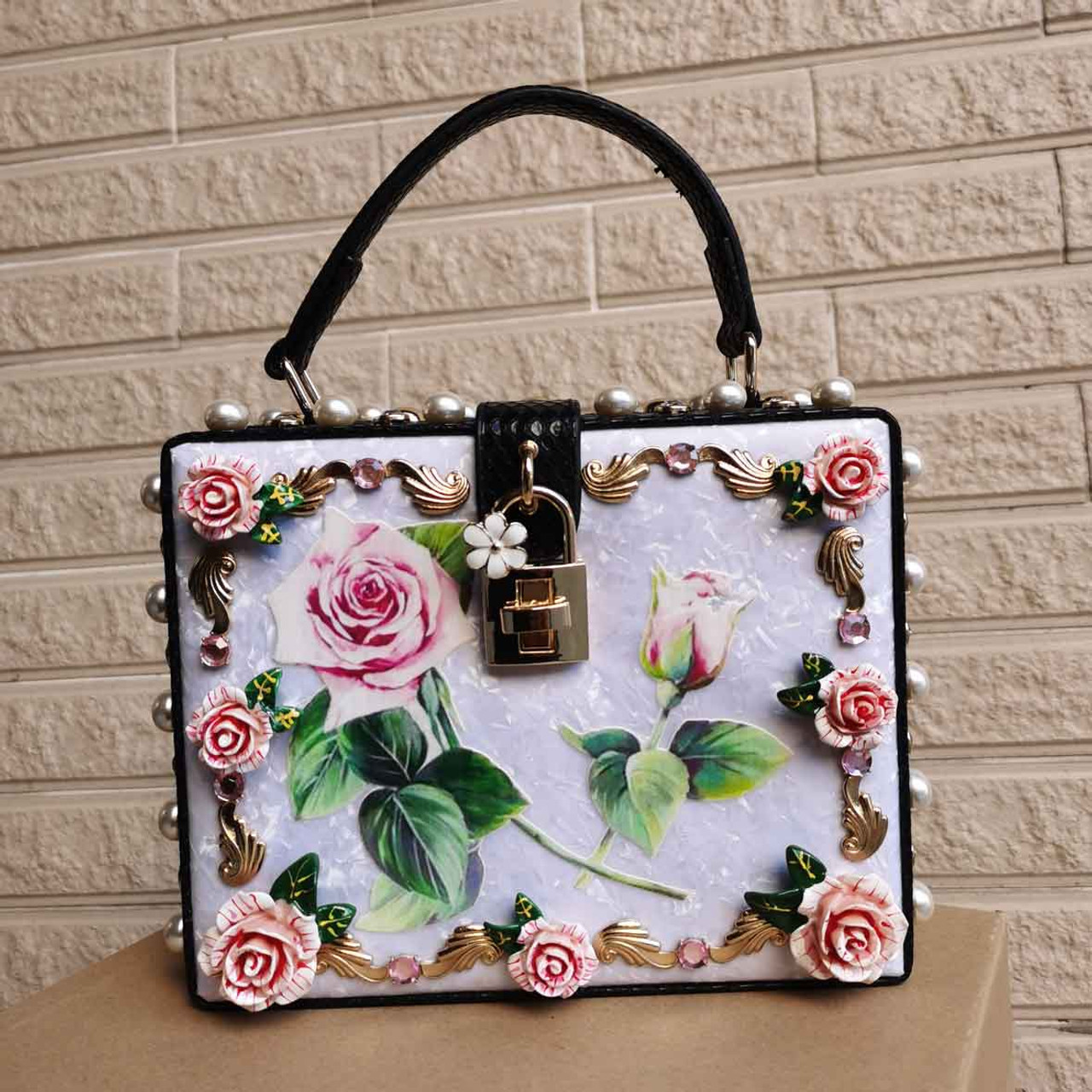 Gothic Thorns and Roses Shoulder Bag Purse – Bags By April