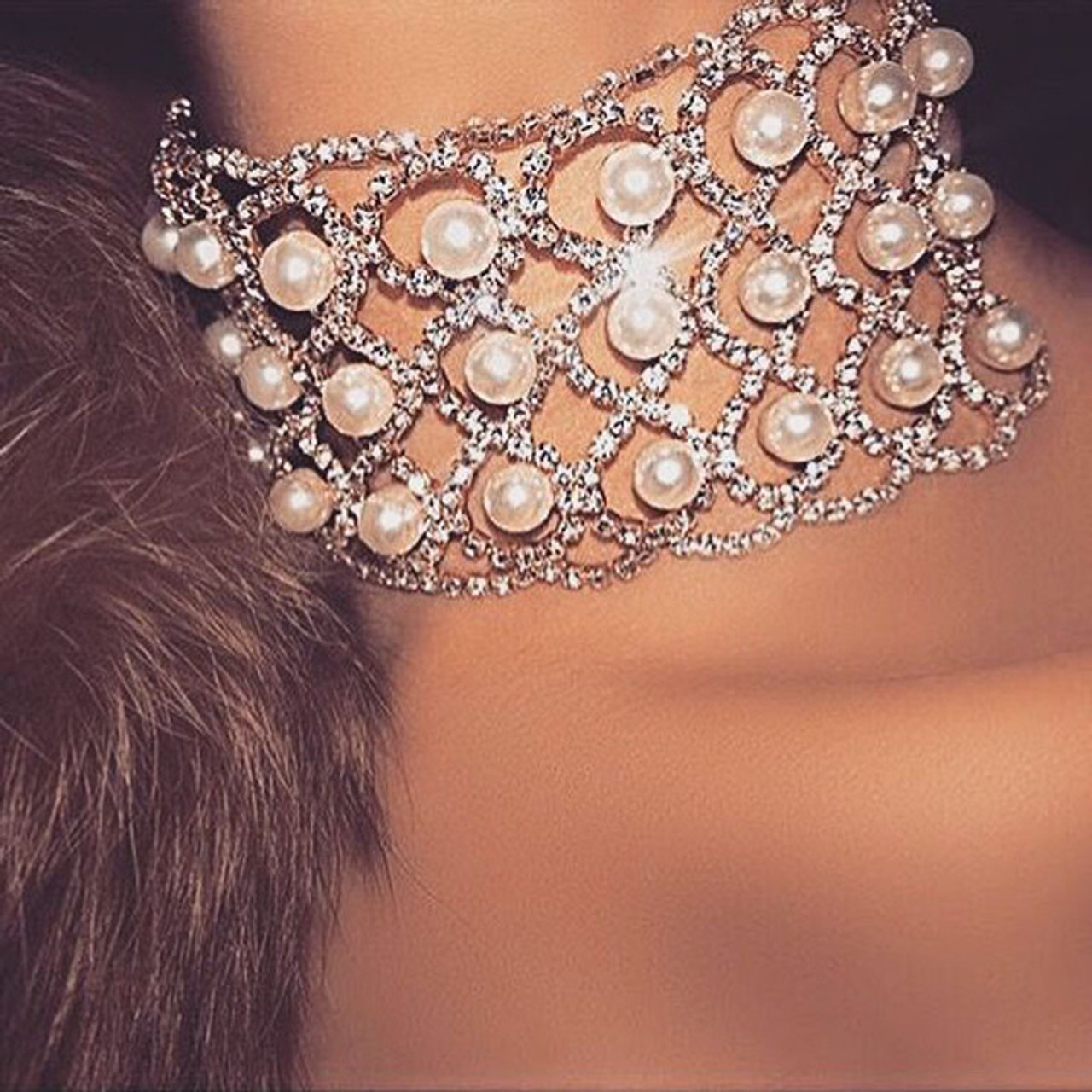 bridal choker