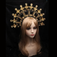 Baroque Halo Crown Headband Headpiece