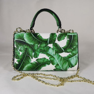 Banana Leaf Print Summer Purse