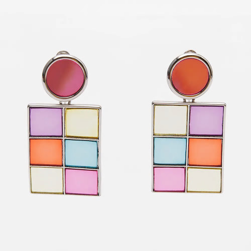 Rubix Cube Earrings 