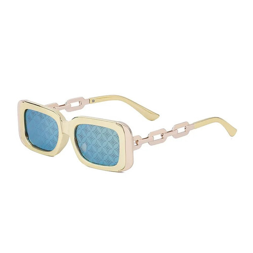Hot Shading Vintage Retro Square Small Frame Sunglasses