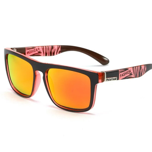 Sports Square Outdoor Dazzling HD Polarized Color Driver Sunglasses