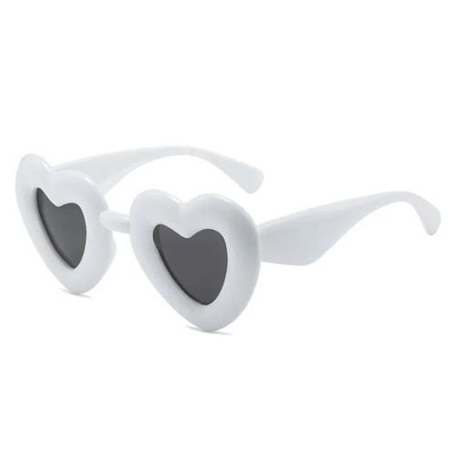 Inflatable Heart-Shaped Sunglasses Fashionable Party Personality