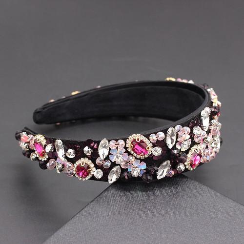 Gem and  Crystal  Baroque Headband2