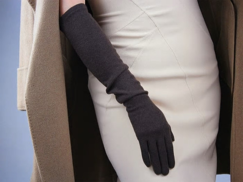Cashmere Opera Length Gloves6