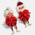 Mr and Mrs Santa Fashion Holiday Earrings