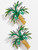 Palm Tree Fashion Holiday Earrings