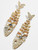 Fish Bone Fashion Earrings