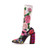Mary jane Style Floral Stretch Sock Boots 