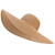 Wide Brim Camel Straw Hat