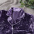 Purple velvet Lounge Wear